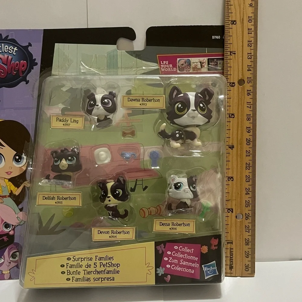 Littlest Pet Shop Surprise Families-Robertson Family with Paddy Ling-2014